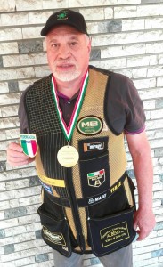 Diego Antonietti campione italiano Federcaccia nei Veterani